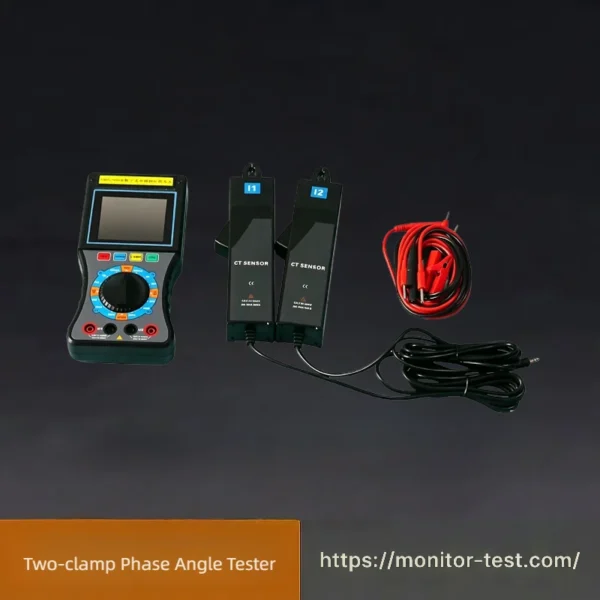 Two-clamp Phase Angle Tester