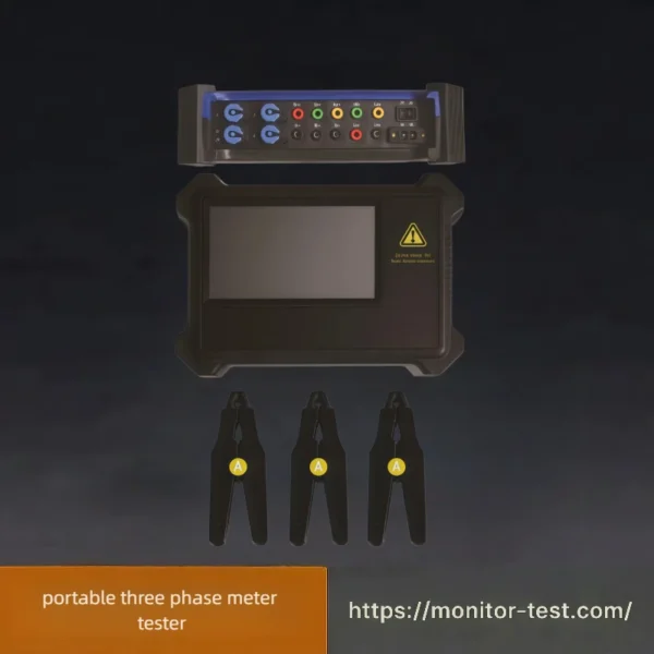 1 portable three phase meter tester