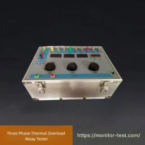 1 Three Phase Thermal Overload Relay Tester
