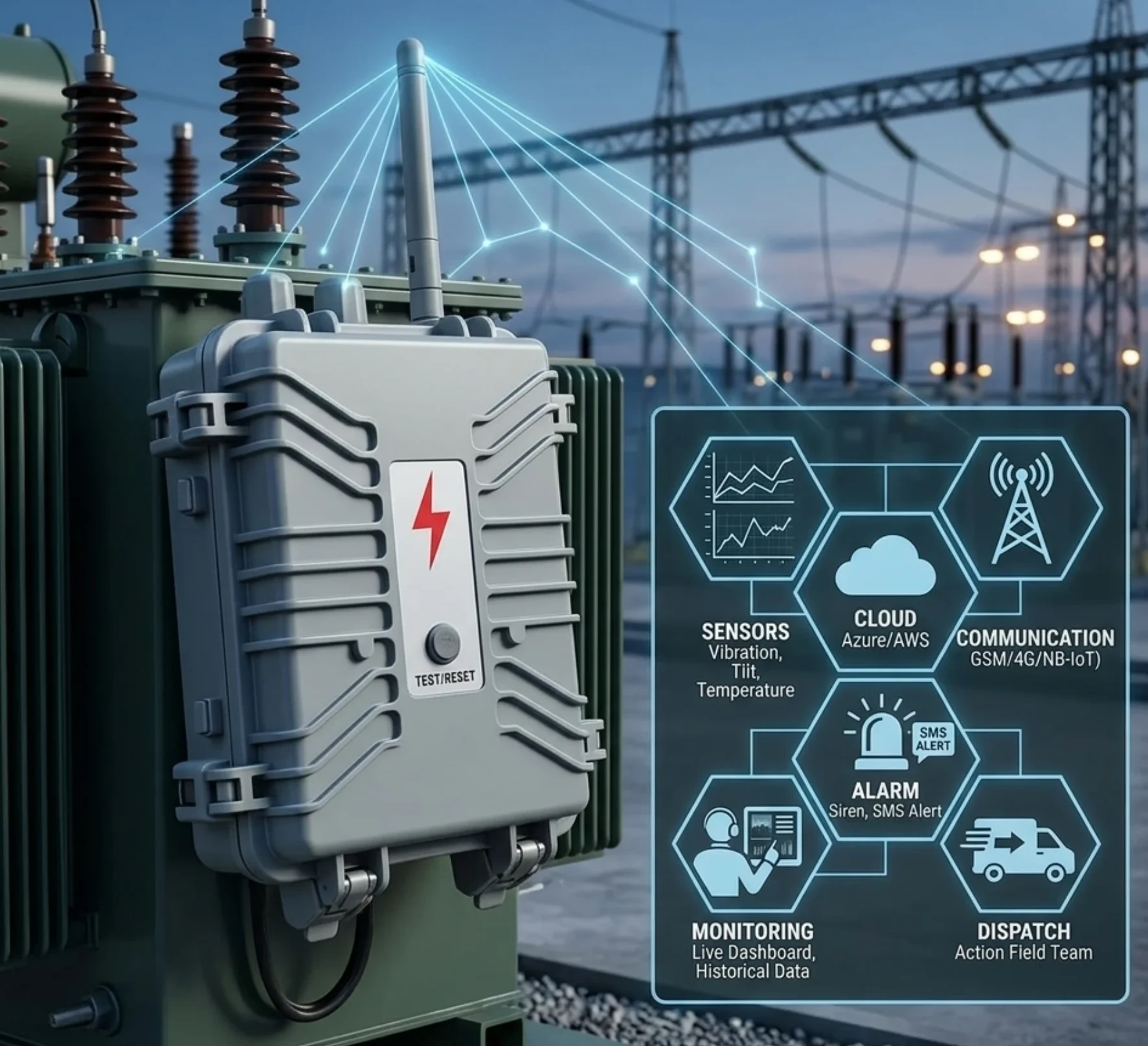 Transformer Theft Monitoring