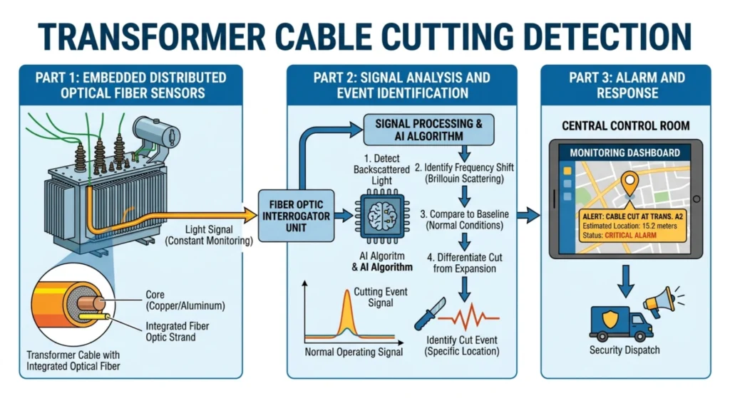 Transformer Cable Cutting Detection