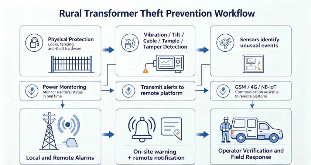 Rural Transformer Theft Prevention