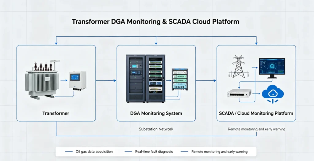 Transformer DGA Monitoring & SCADA Cloud Platform