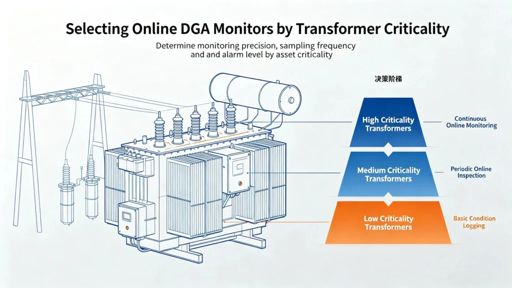 online DGA monitoring system selection