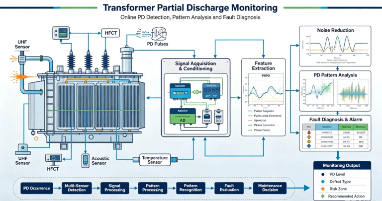 transformer partial discharge monitoring