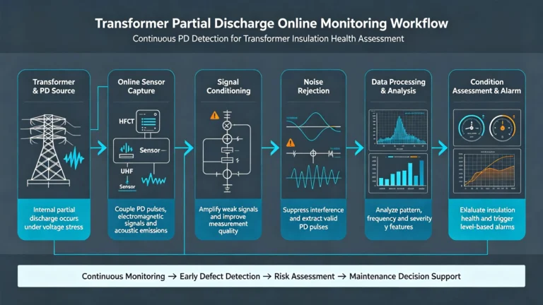 Online Partial Discharge Monitoring System for Transformers