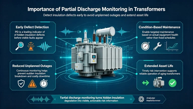 Importance of Partial Discharge Monitoring in Transformers