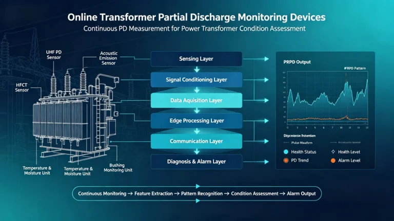 Online Transformer Partial Discharge Monitoring Devices