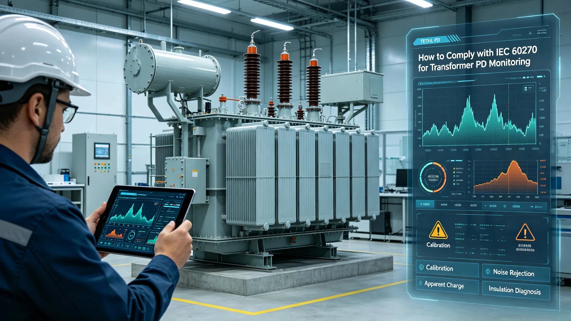 How to Comply with IEC 60270 for Transformer PD Monitoring