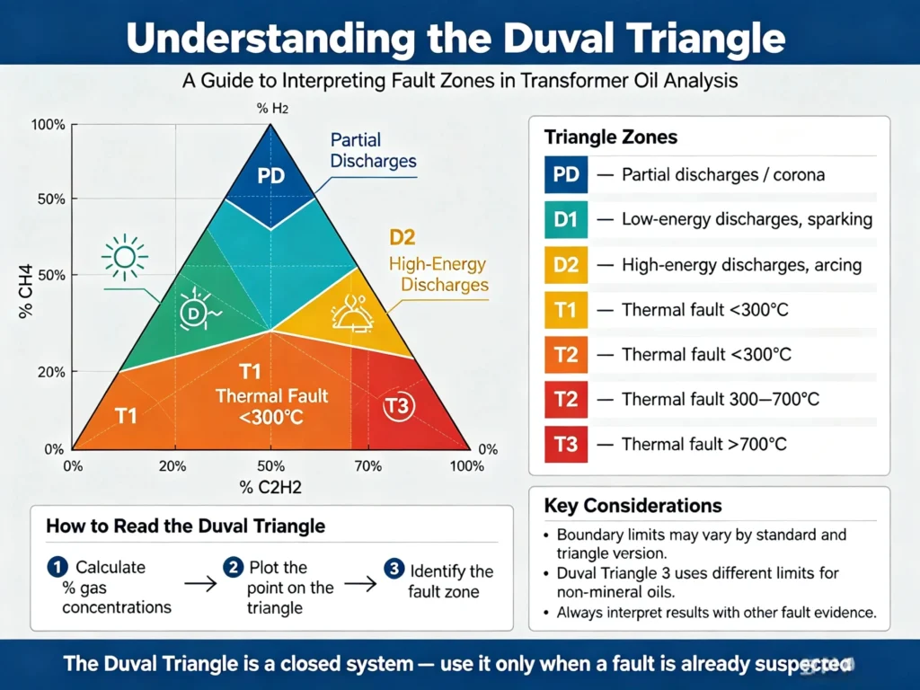 Understanding the Duval Triangle