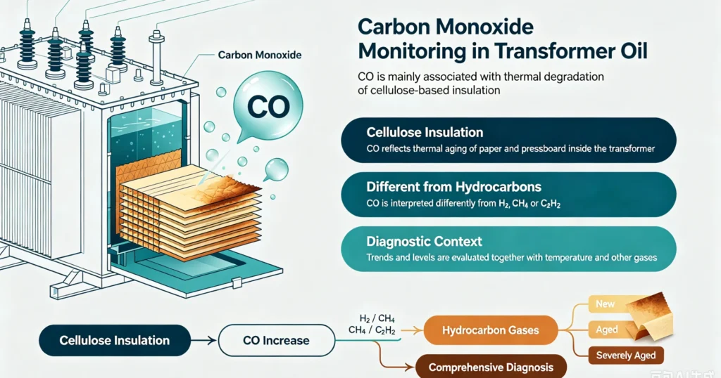 Carbon Monoxide in Transformer Oil